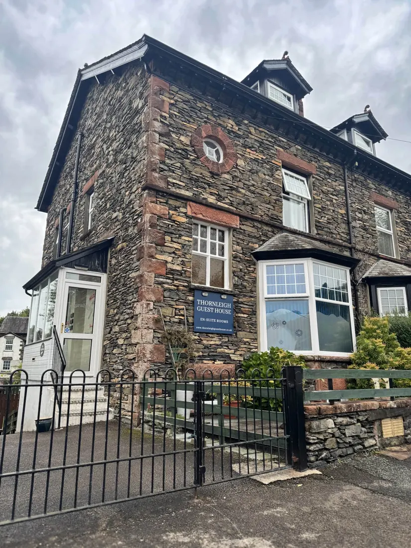 Thornleigh Guest House, a traditional Lakeland stone building in Windermere